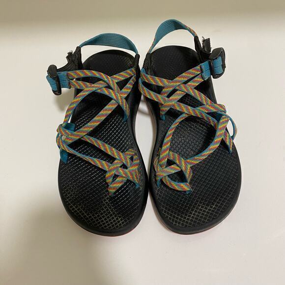 Chaco Multi-Colored Hiking‎ Sandals Women’s size 8 - Picture 2 of 7